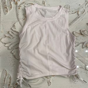 Lululemon Crop White Tank- Sz 2 EEUC